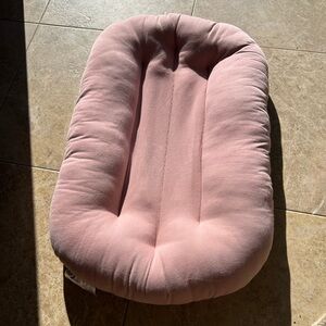 Snuggle Me Organic Infant Lounger: Pink